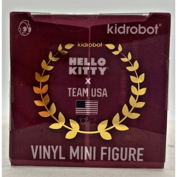 Kidrobot Hello Kitty Team USA Vinyl Mini Series Athletics Figurine F32 - Picture 5 of 6